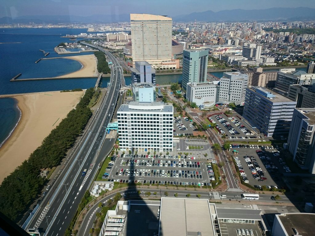 View from Fukuoka tower
