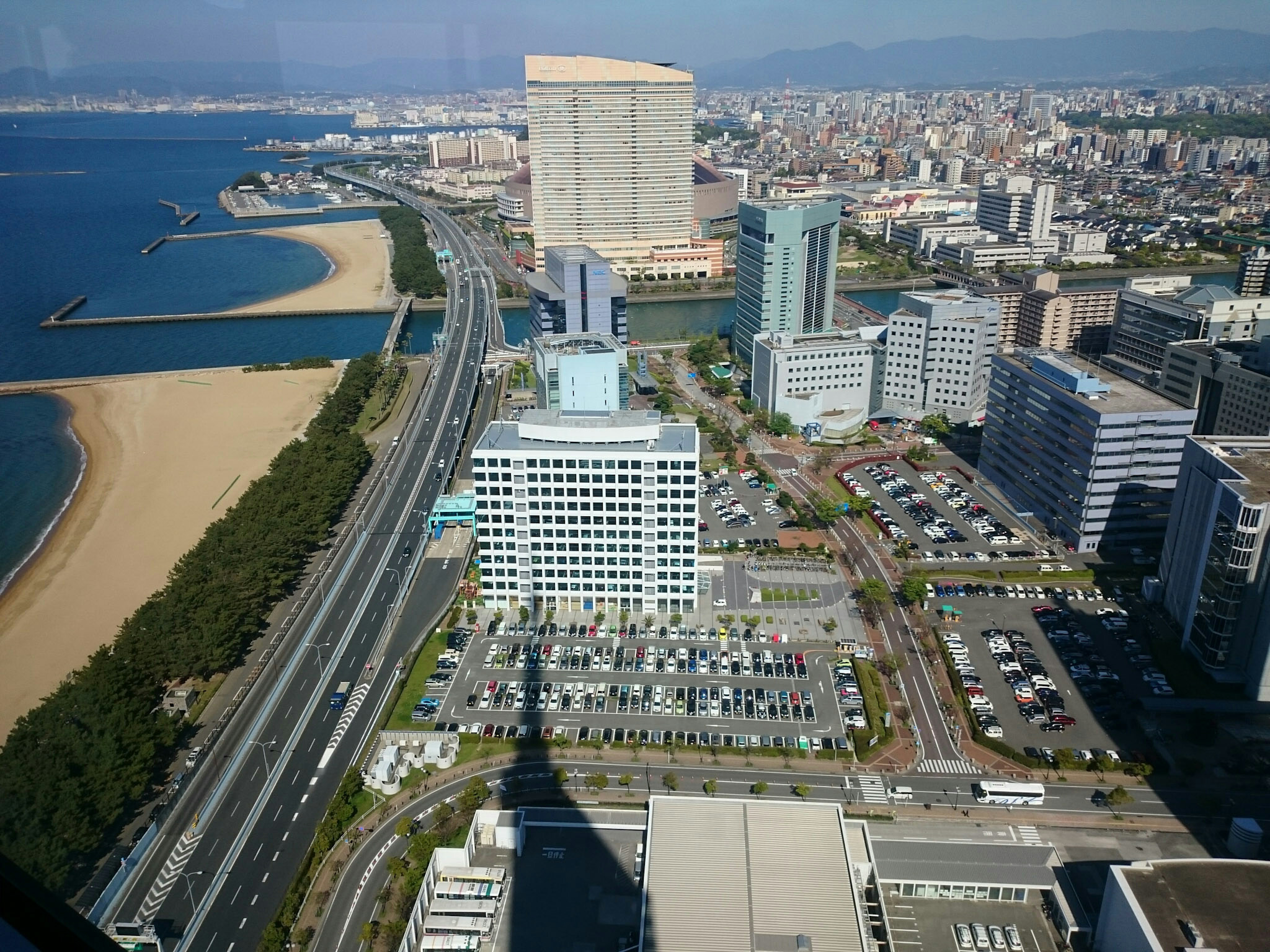 View from Fukuoka tower