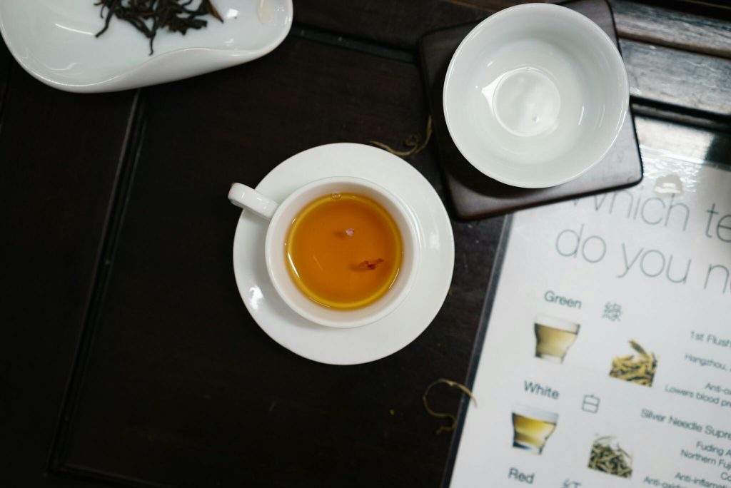 Tea tasting in Hong Kong