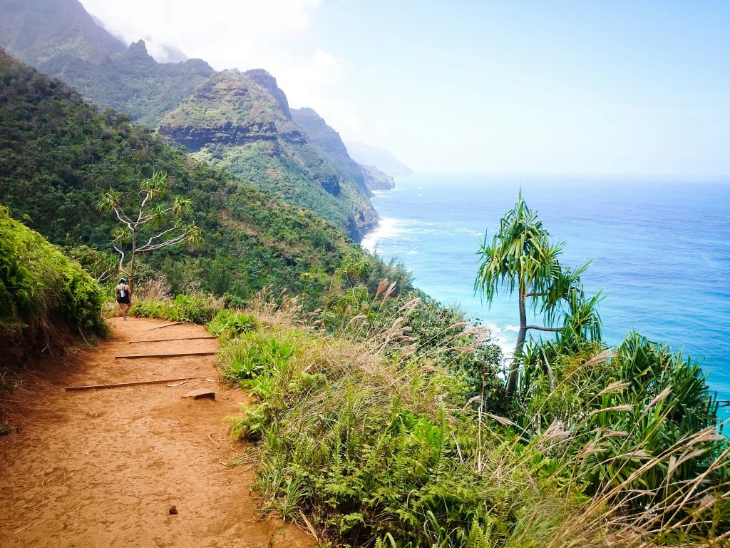 Kalalau trail à Kauai