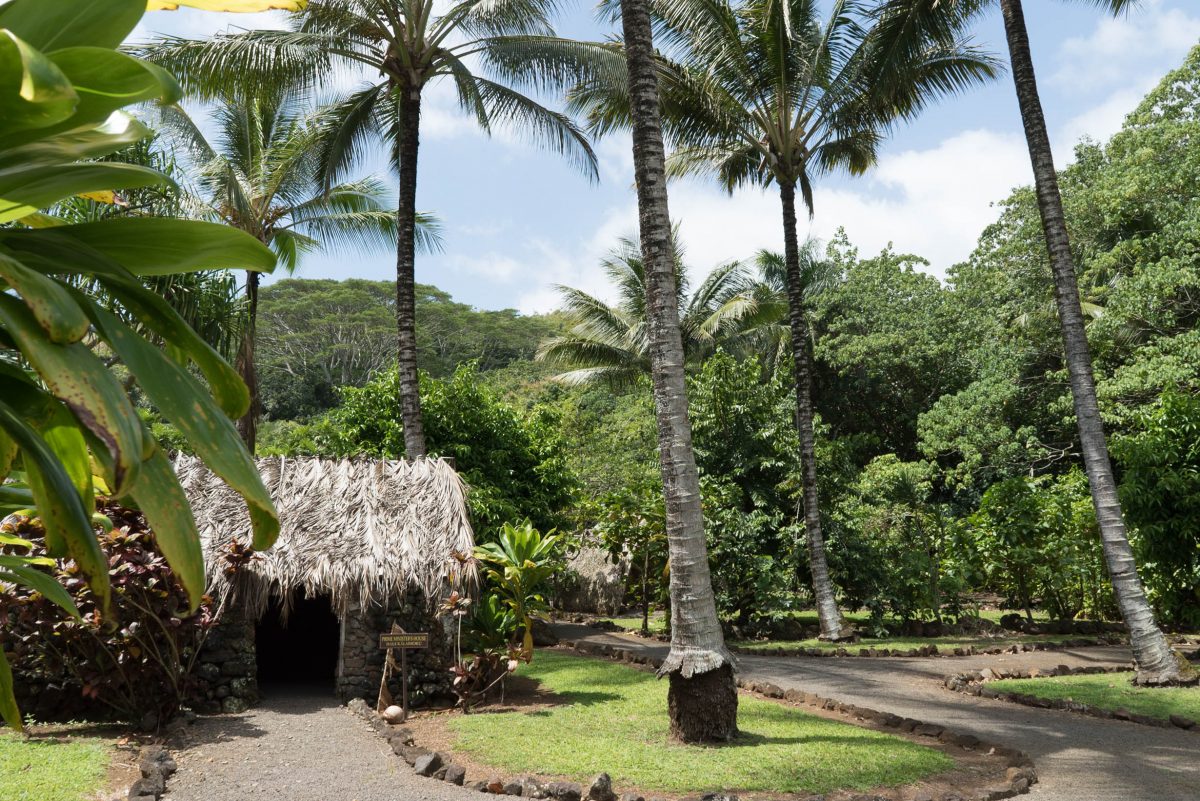 Kamokila village in Kauai, Hawaii