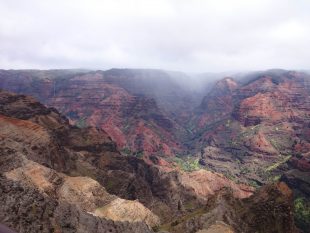 Waimea canyon in Kauai, Hawaii