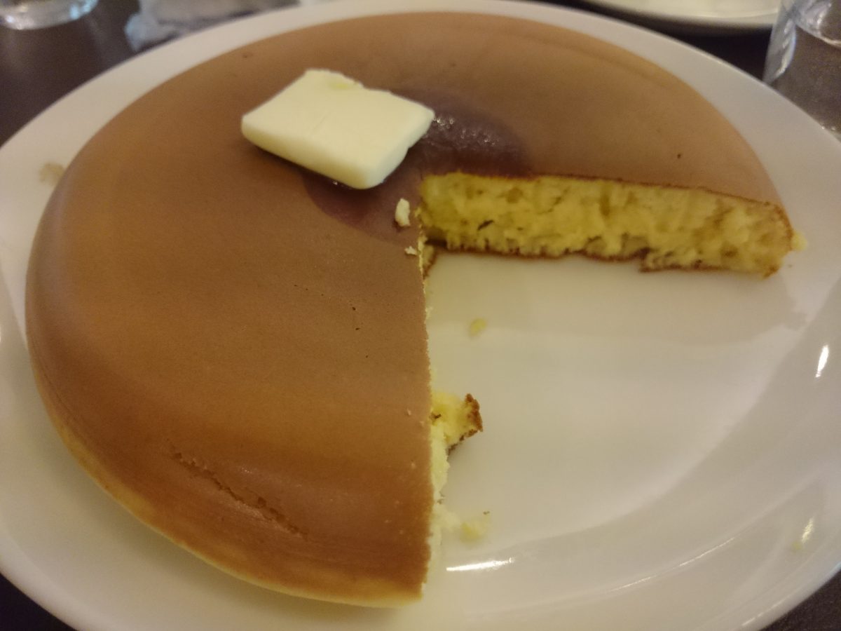 Rice cooker pancake