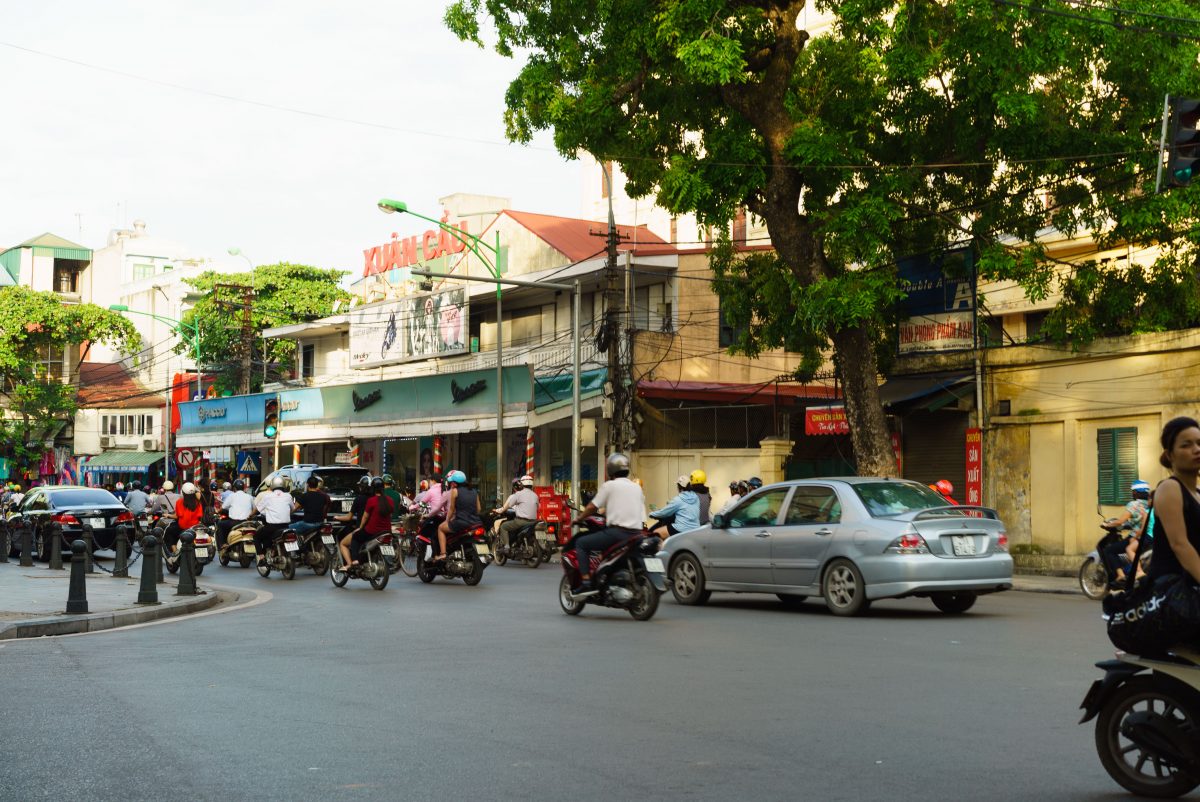 Motorbikes in Vietnm 