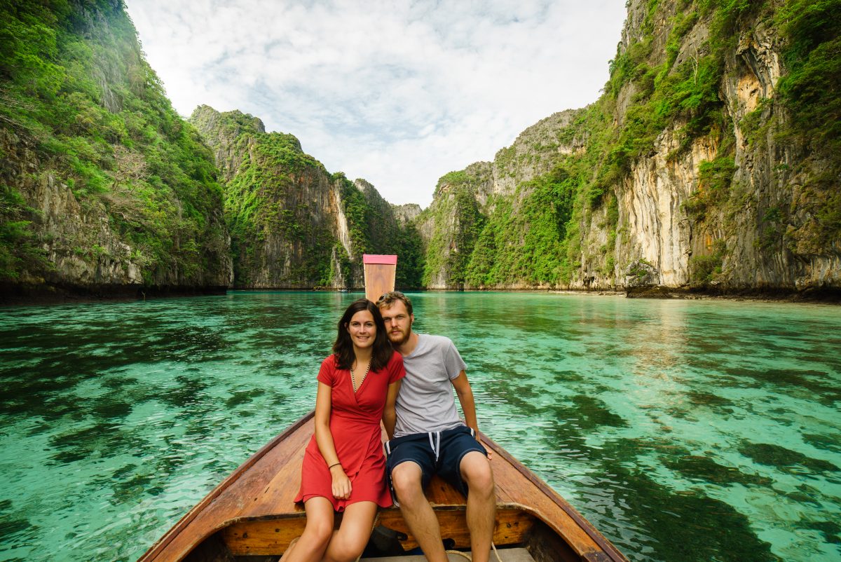 Pileh Lagoon in Koh Phi Phi Leh, Thailand