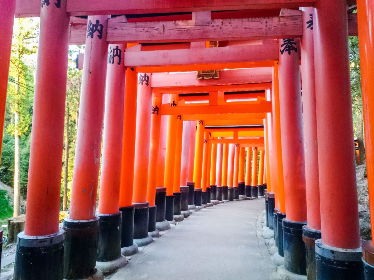 Fushimi Inari Shrine in Kyoto, Japan