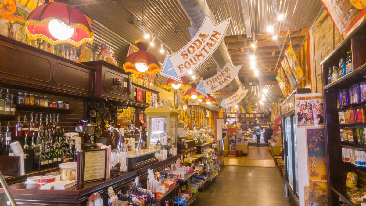 Big Top candy store on South Congress, Austin